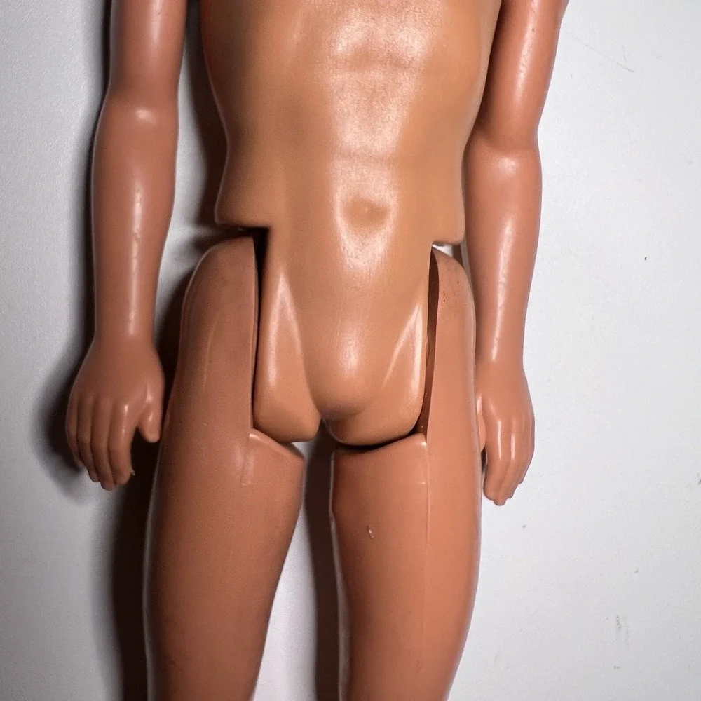 Vintage Malibu Sun Loving‎ Ken Doll 1968 Molded Blonde Blue Eyes Swivel Waist
